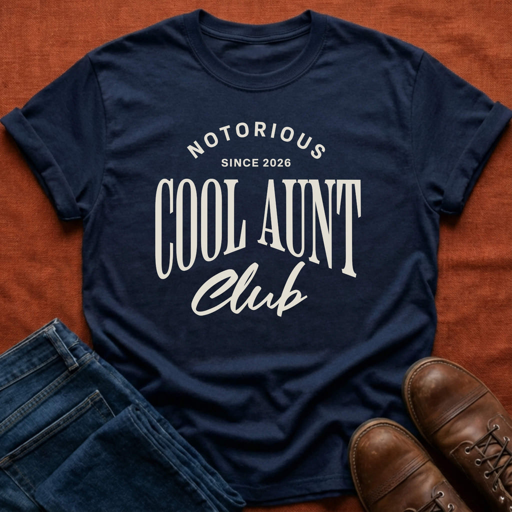 Cool Aunt Club T-Shirt