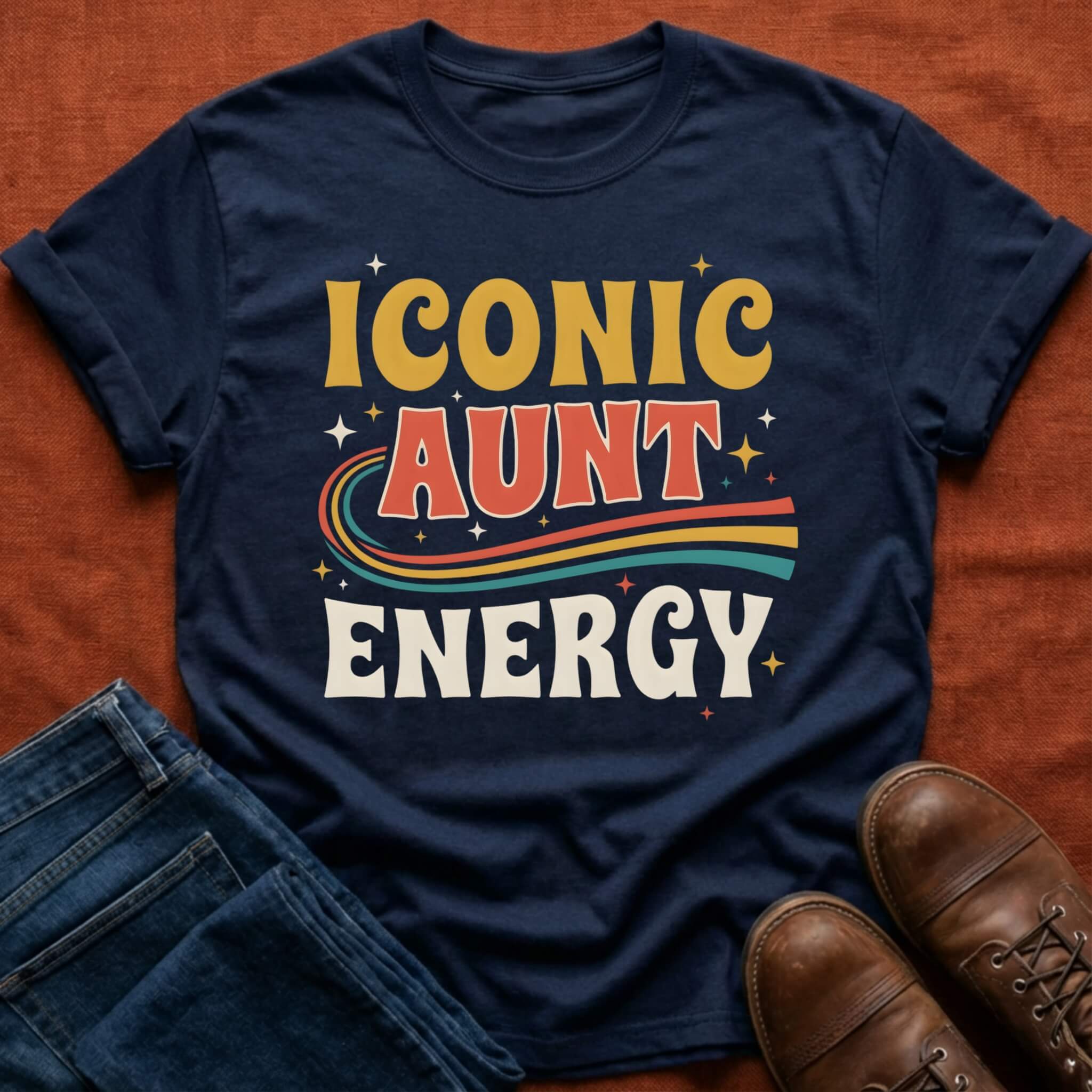 Iconic Aunt Energy T-Shirt