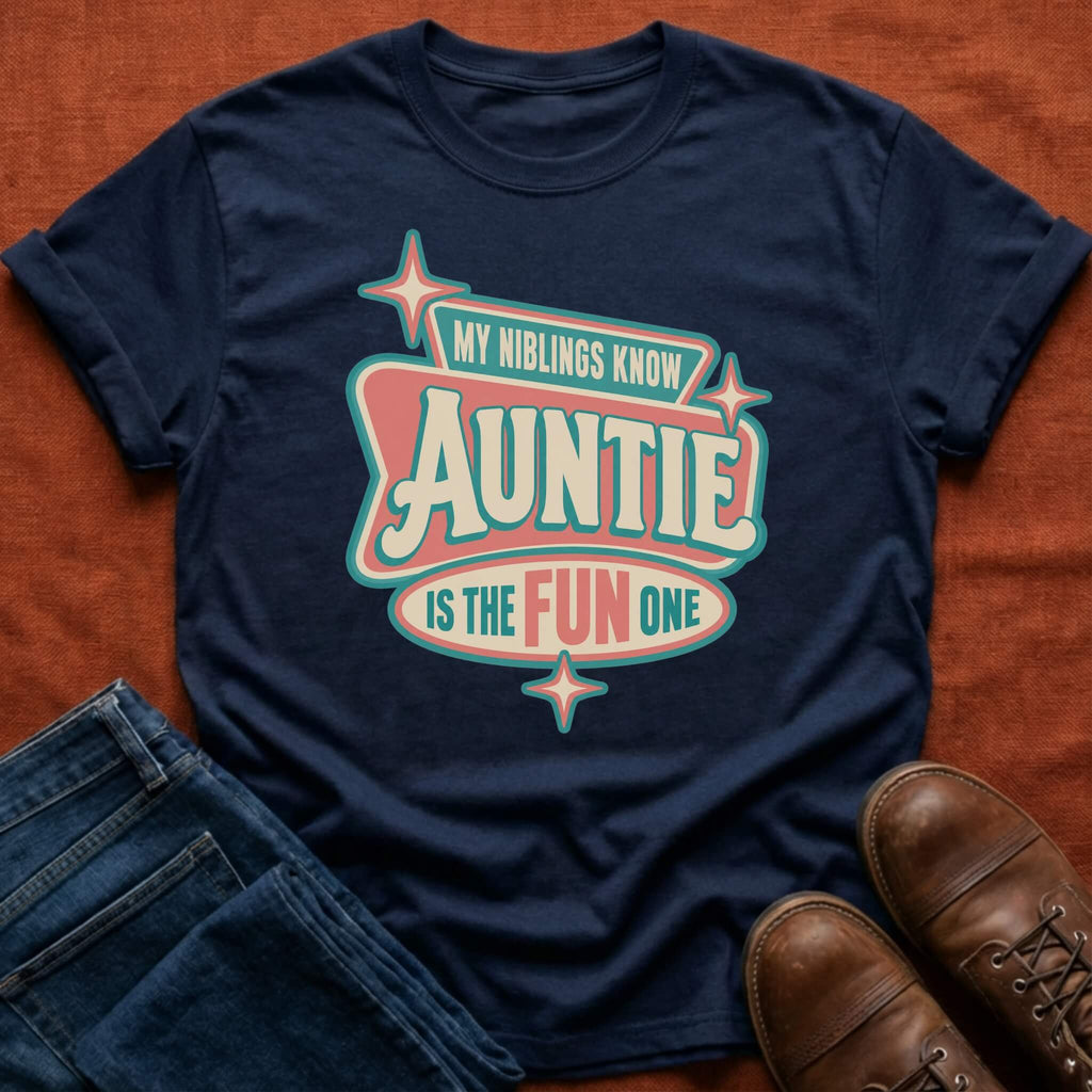 Niblings Know Auntie T-Shirt