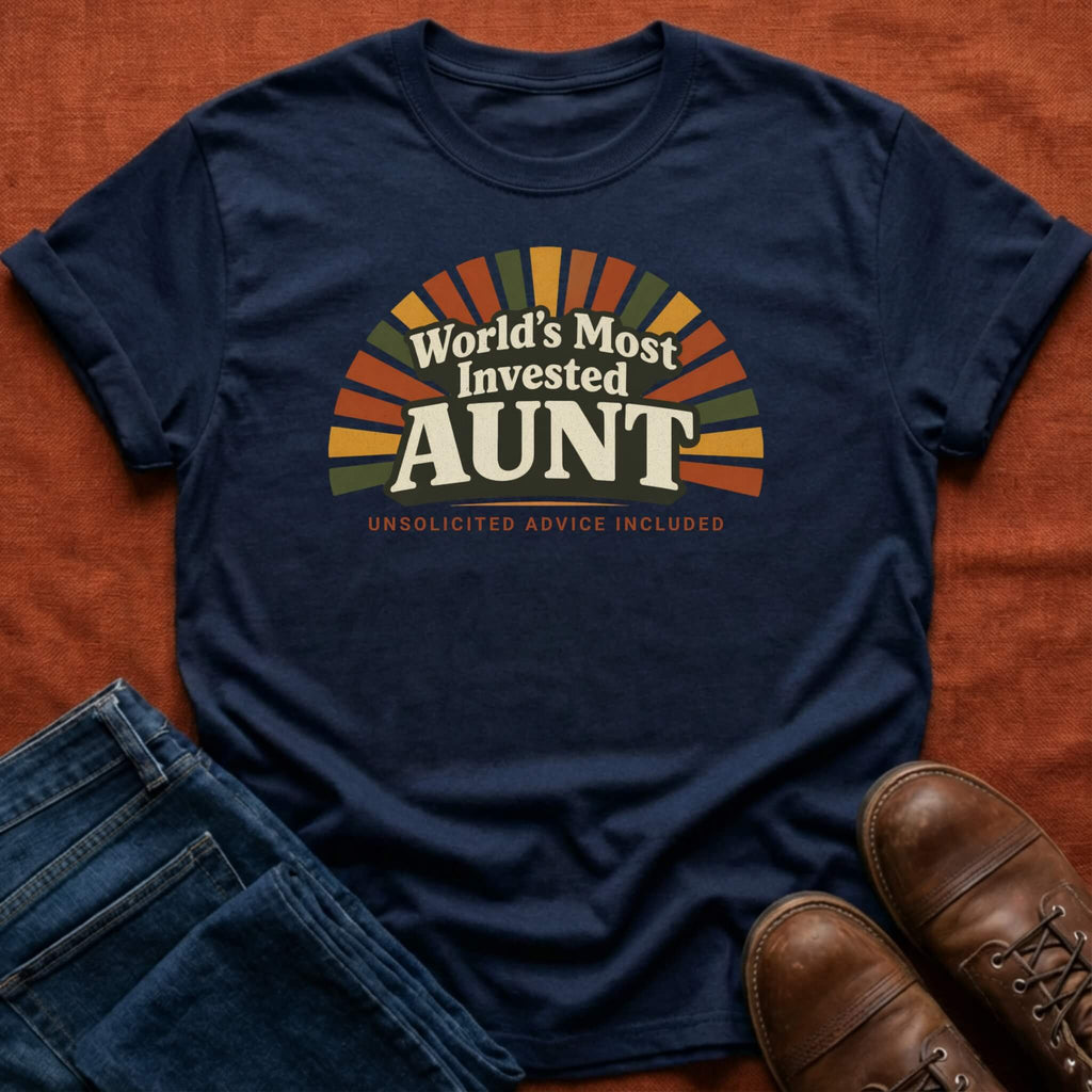 World's Most Invested Aunt T-Shirt