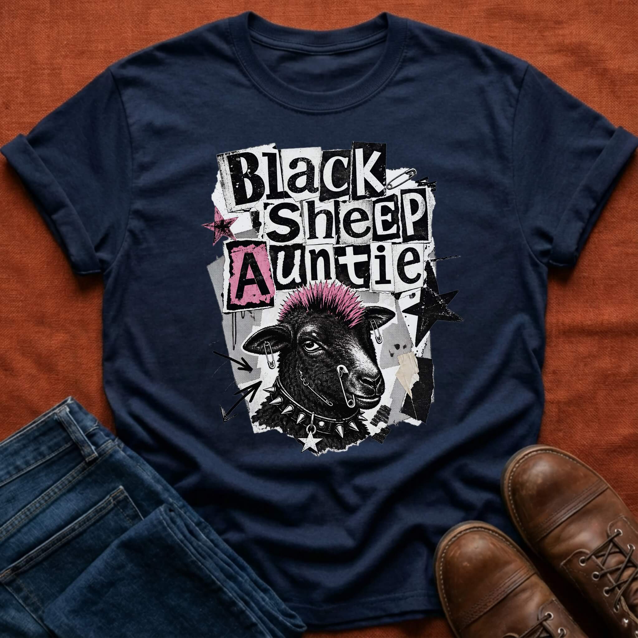 Black Sheep Auntie T-Shirt