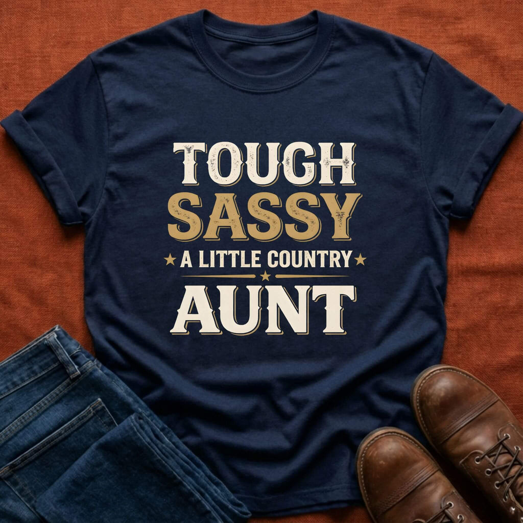 Tough Sassy Aunt T-Shirt