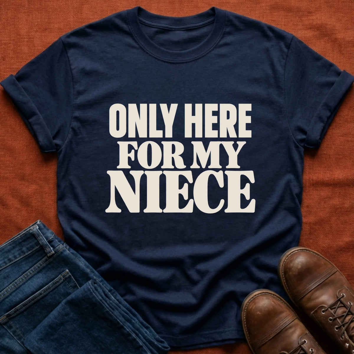 Here for Niece T-Shirt