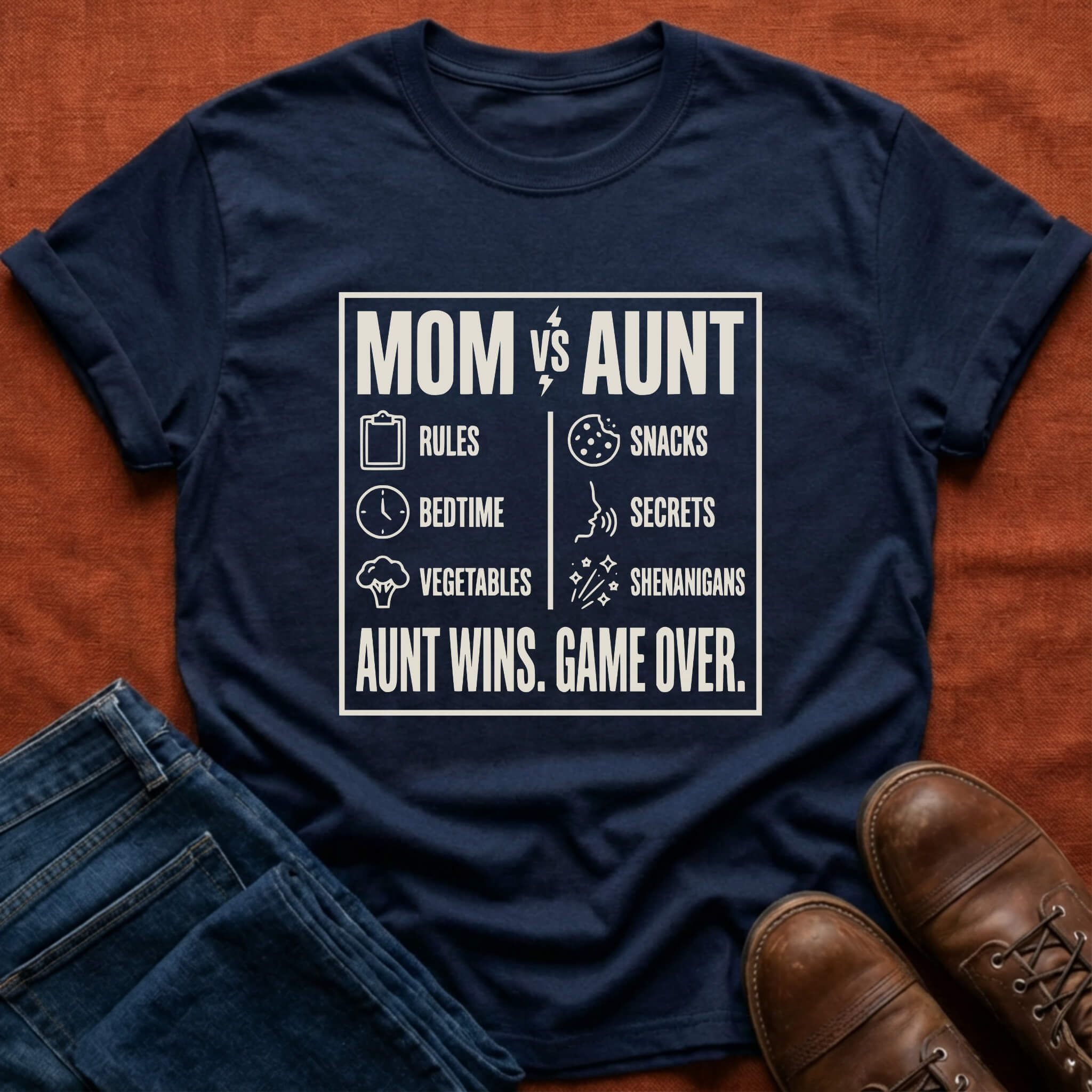 Mom Vs Aunt T-Shirt