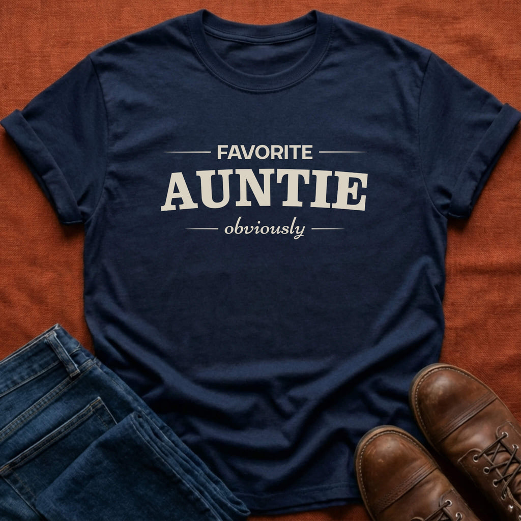 Favorite Auntie Obviously T-Shirt