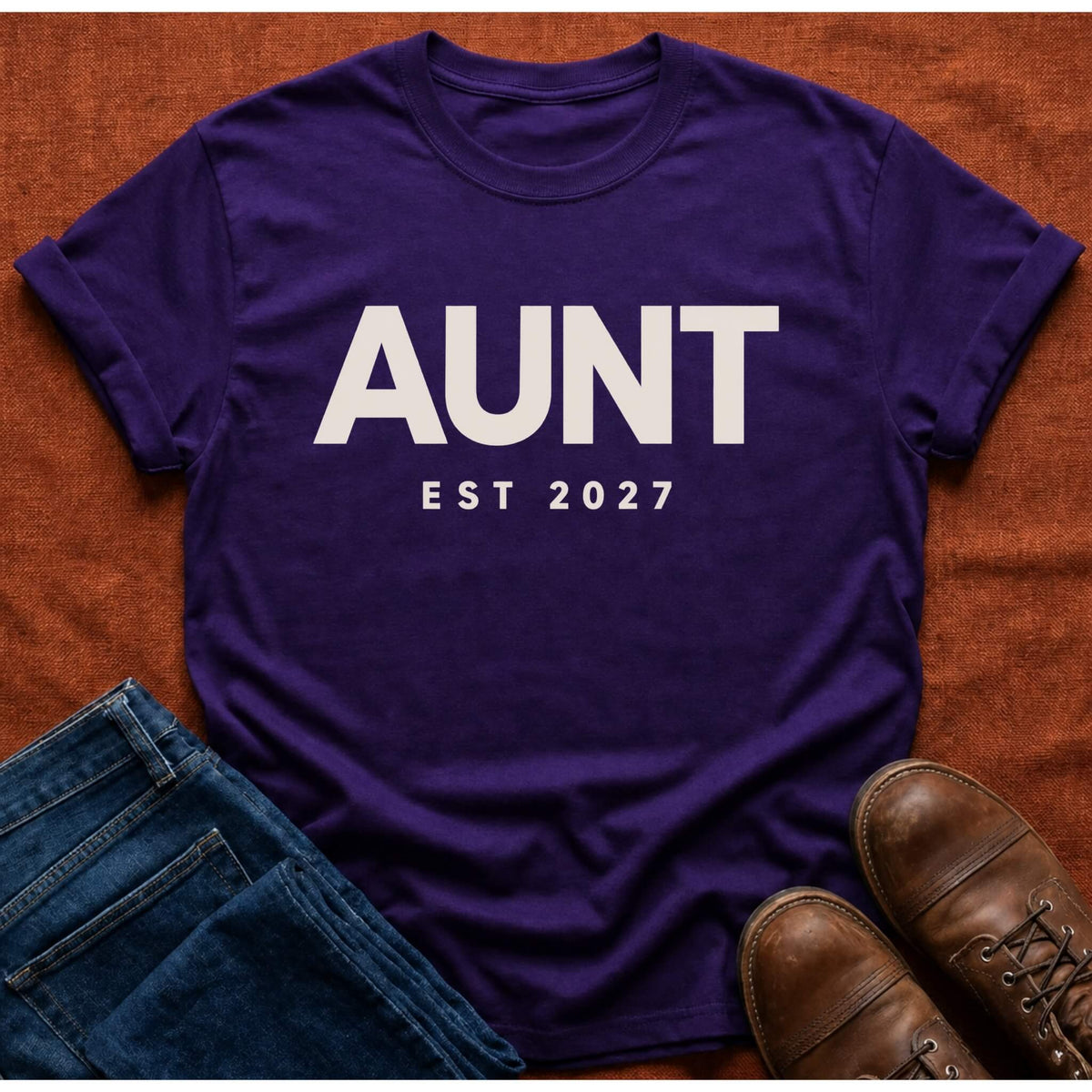 Aunt est 2027 T-Shirt