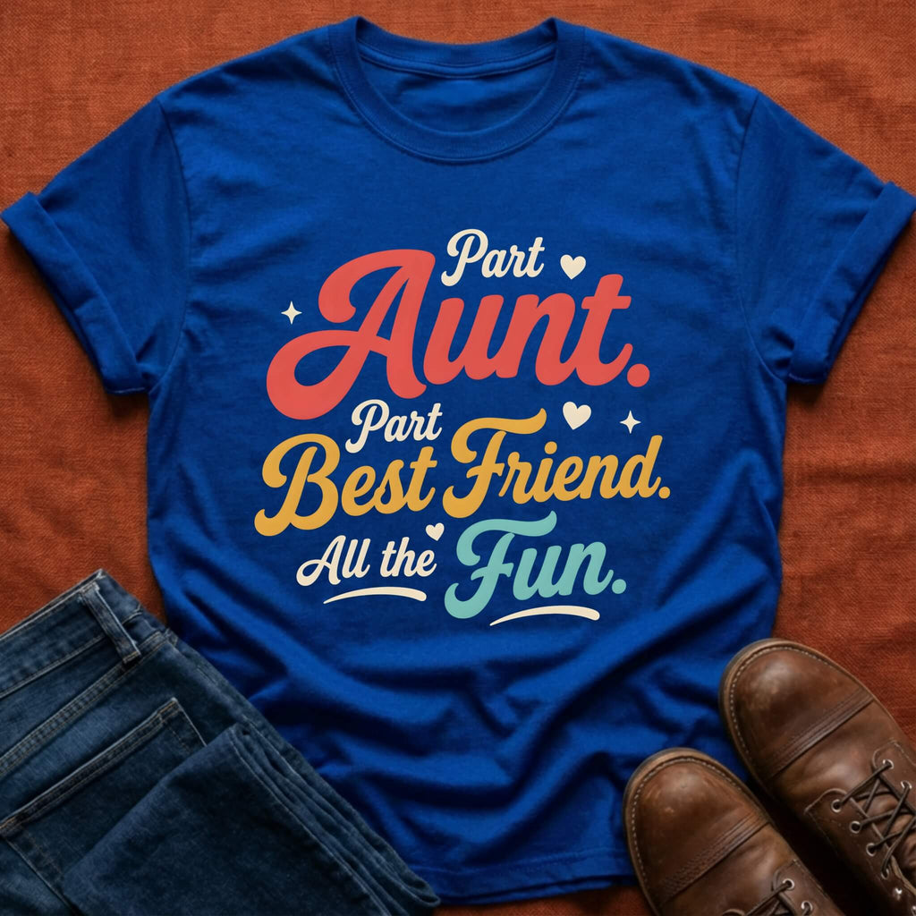 Part Aunt Part Best Friend T-Shirt