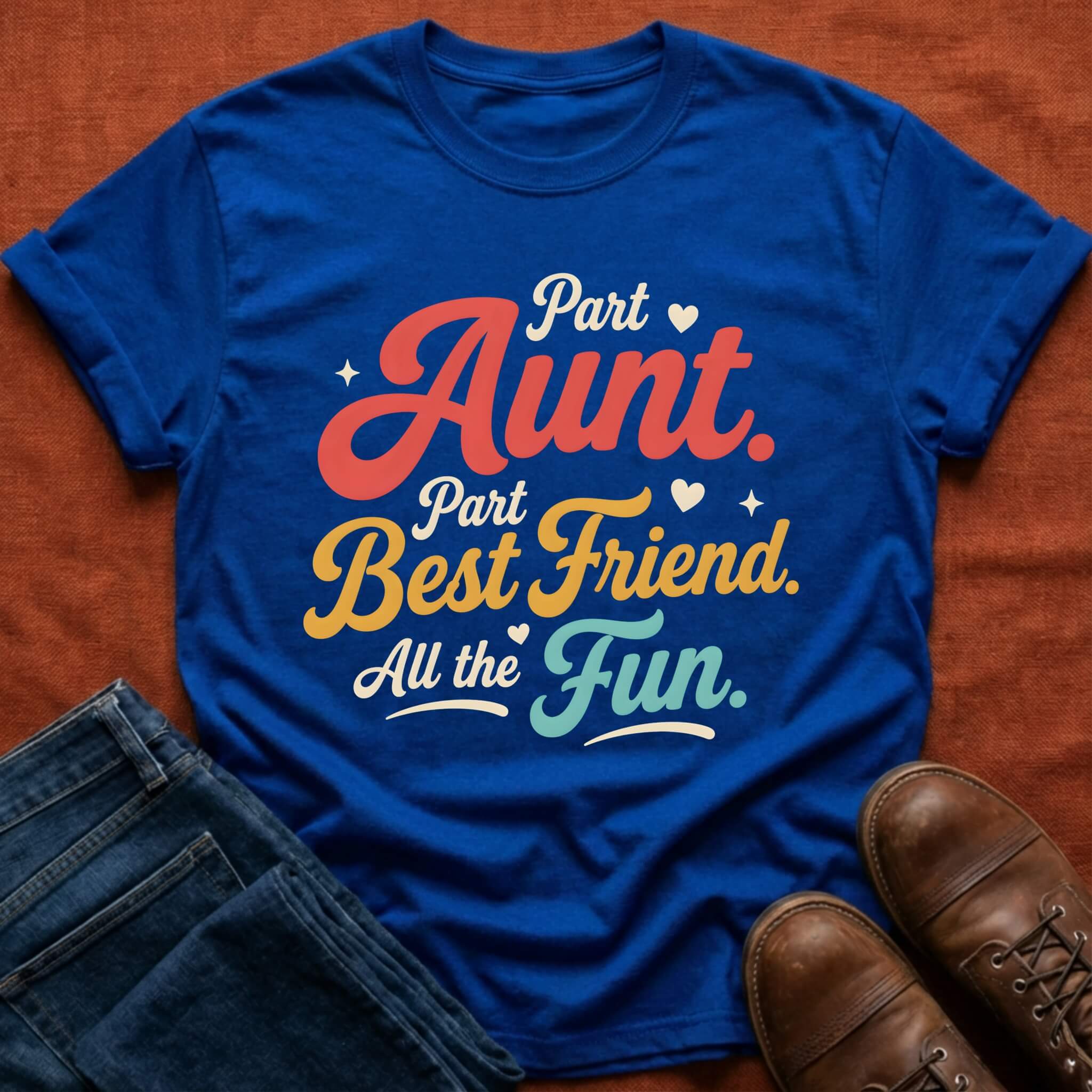 Part Aunt Part Best Friend T-Shirt