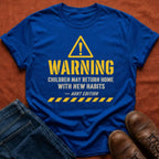 Warning New Habits T-Shirt