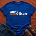 Aunt Vibes Retro T-Shirt