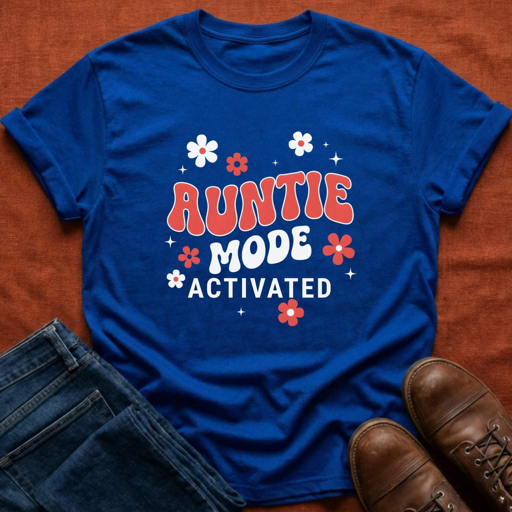 Auntie Mode Activated T-Shirt
