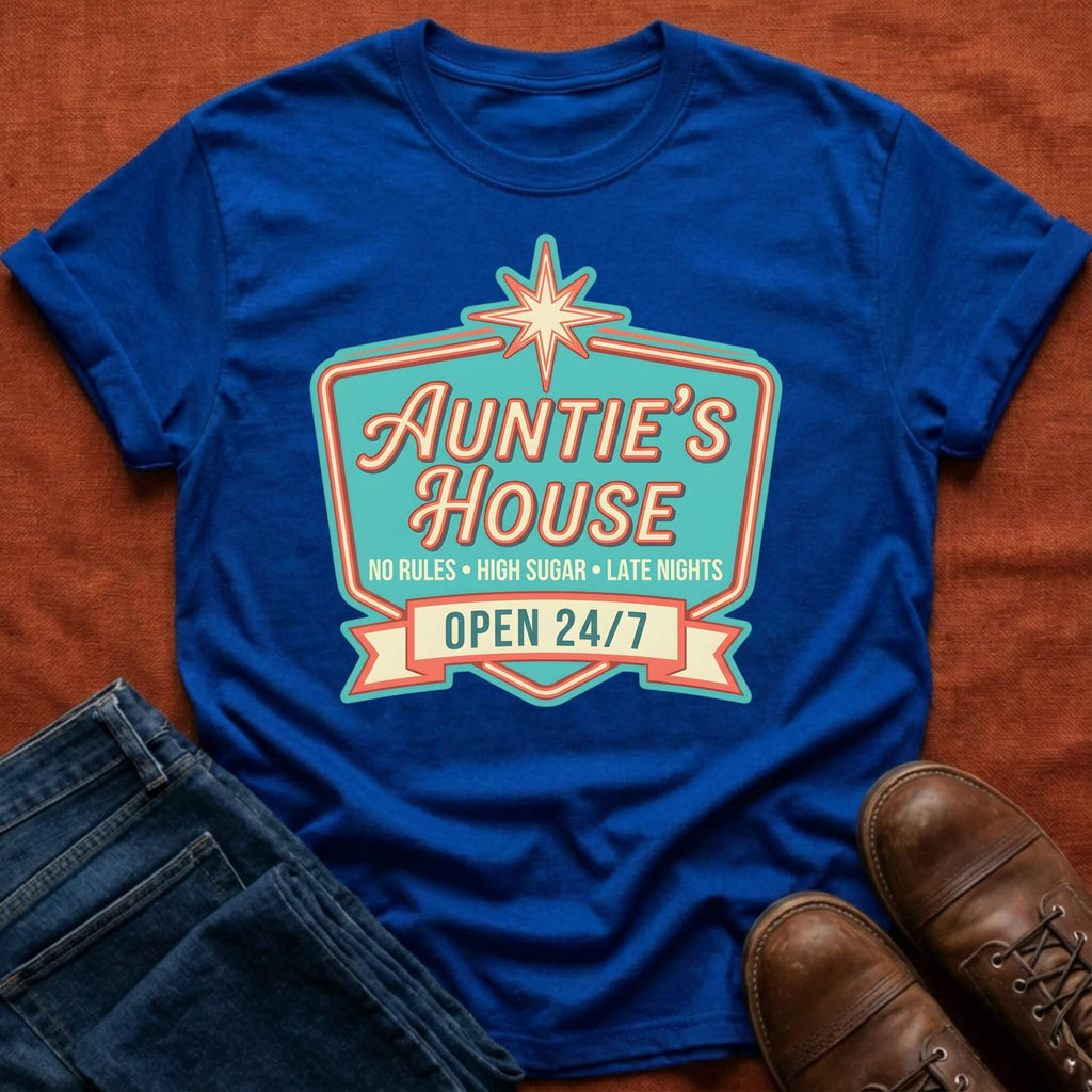 Auntie's House Sign T-Shirt