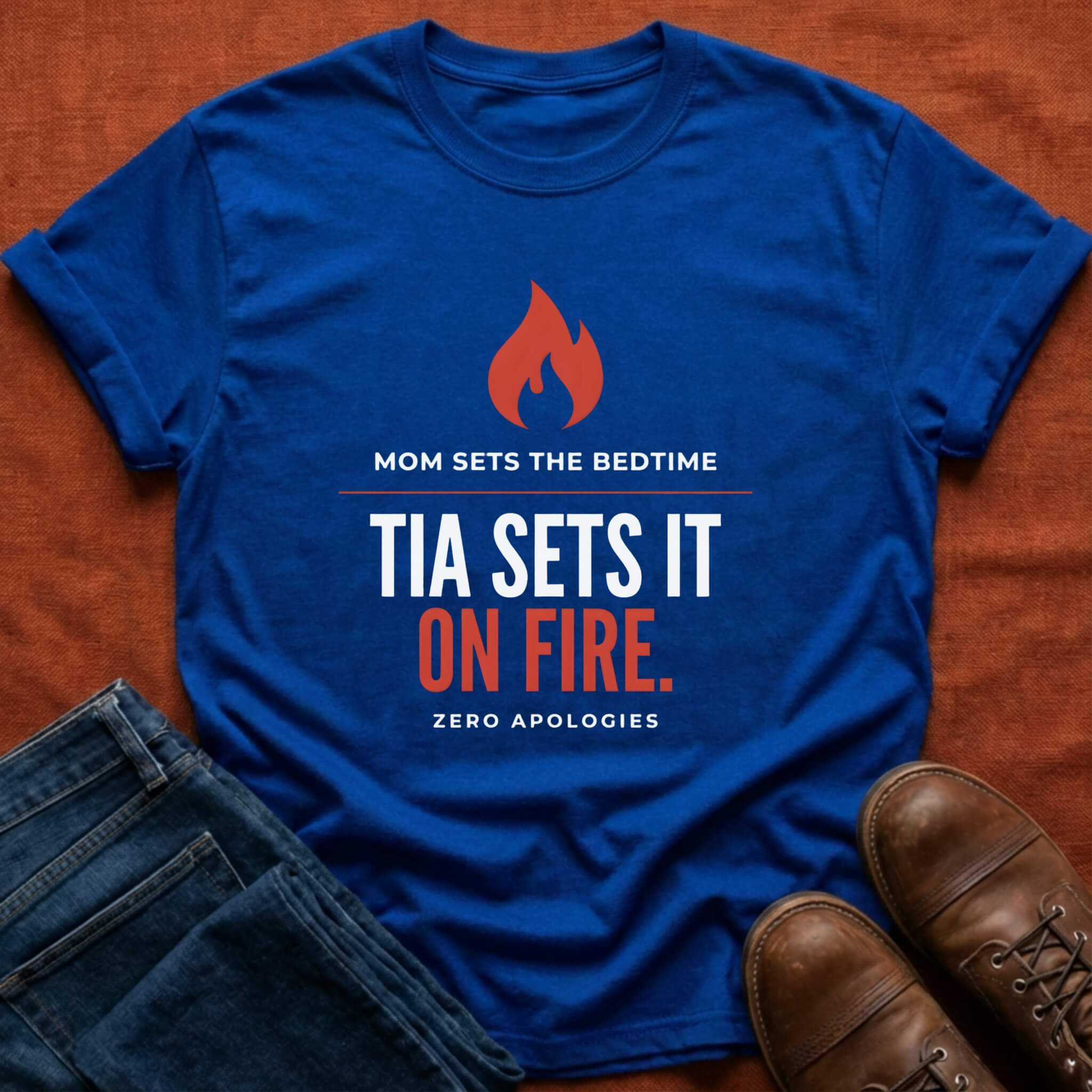 Tia Sets It On Fire T-Shirt