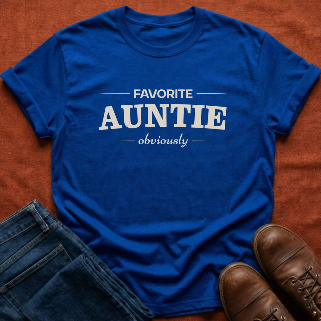 Favorite Auntie Obviously T-Shirt