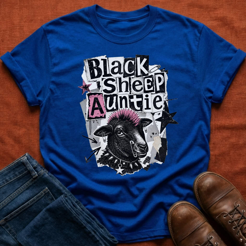 Black Sheep Auntie T-Shirt