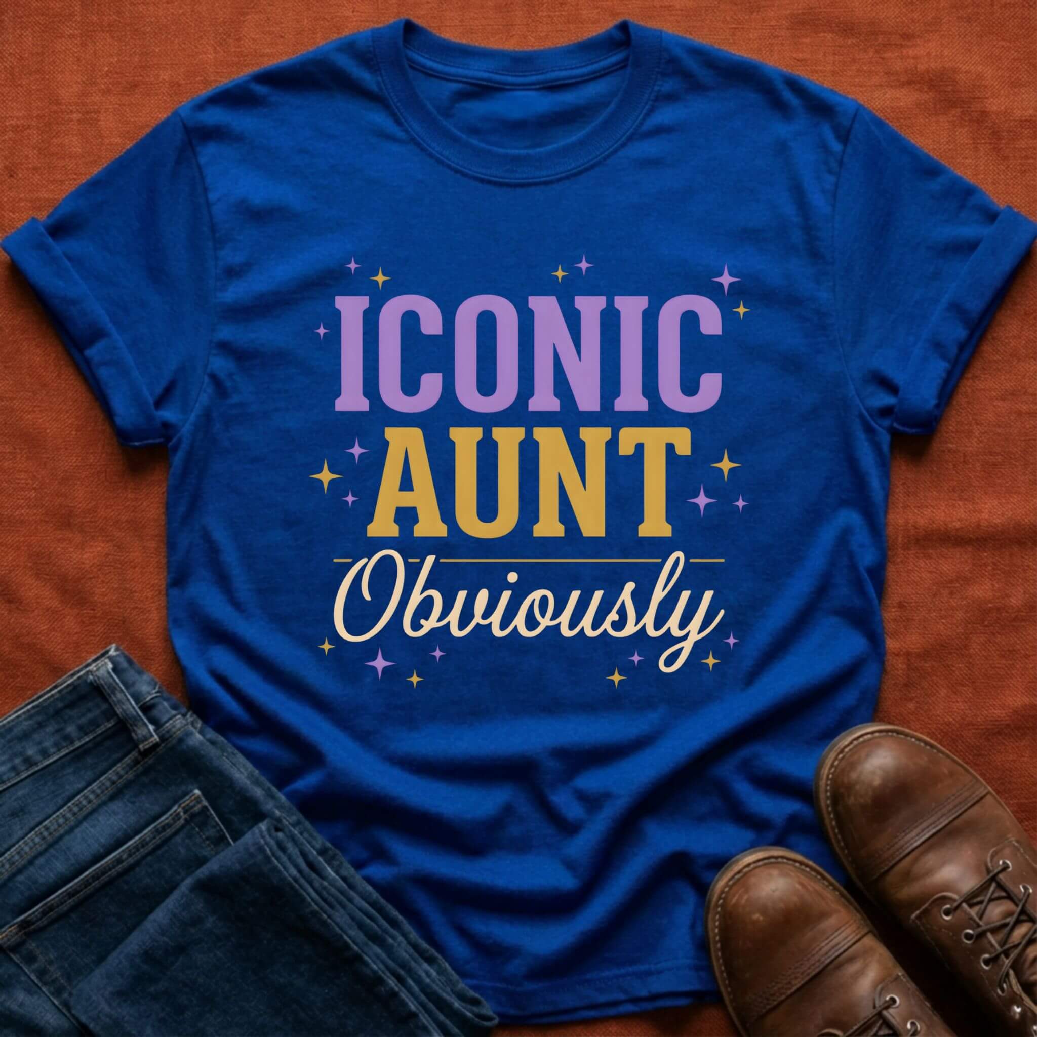 Iconic Aunt Obviously T-Shirt