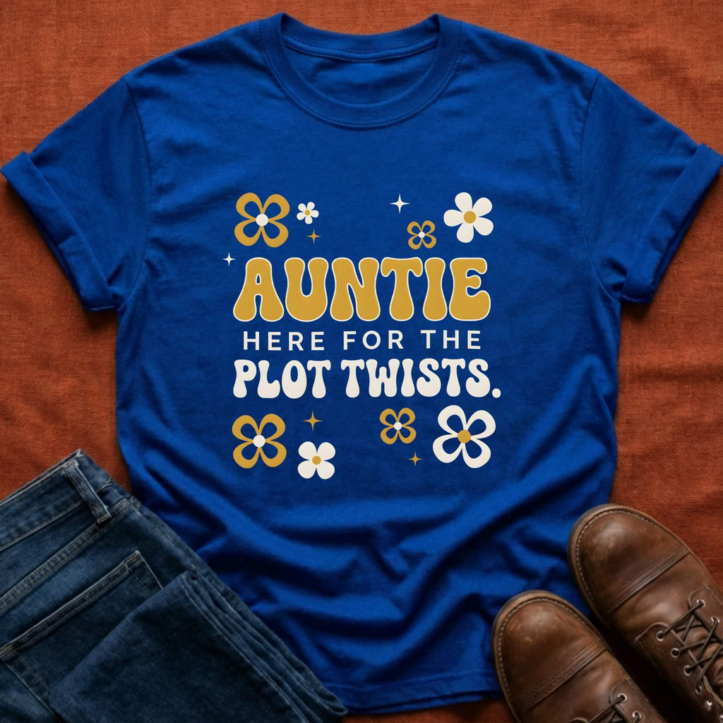Auntie Plot Twists T-Shirt
