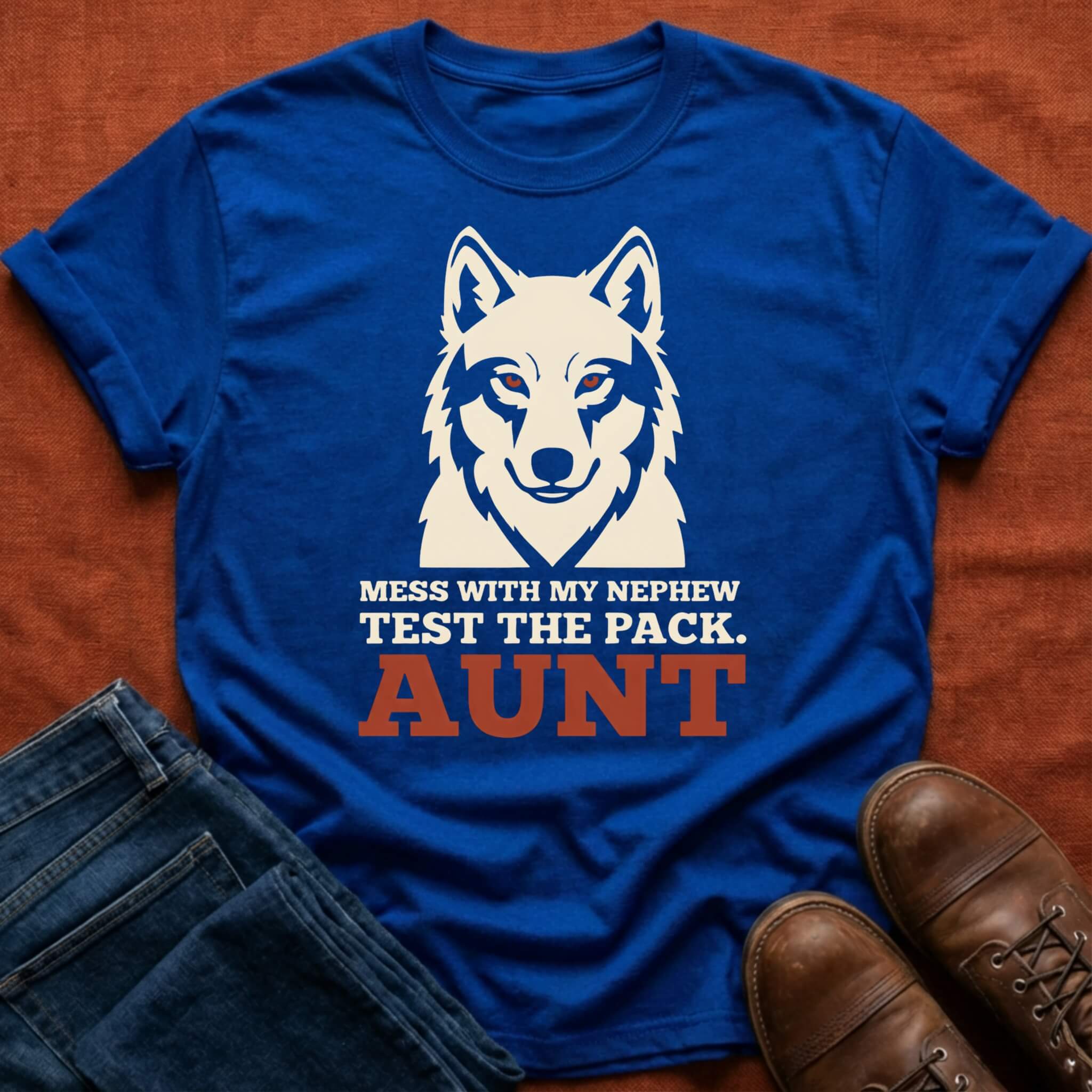 Test the Pack Aunt T-Shirt