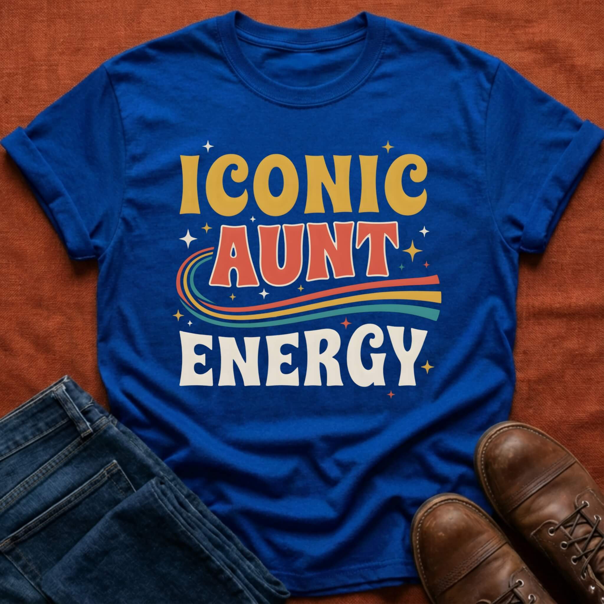 Iconic Aunt Energy T-Shirt