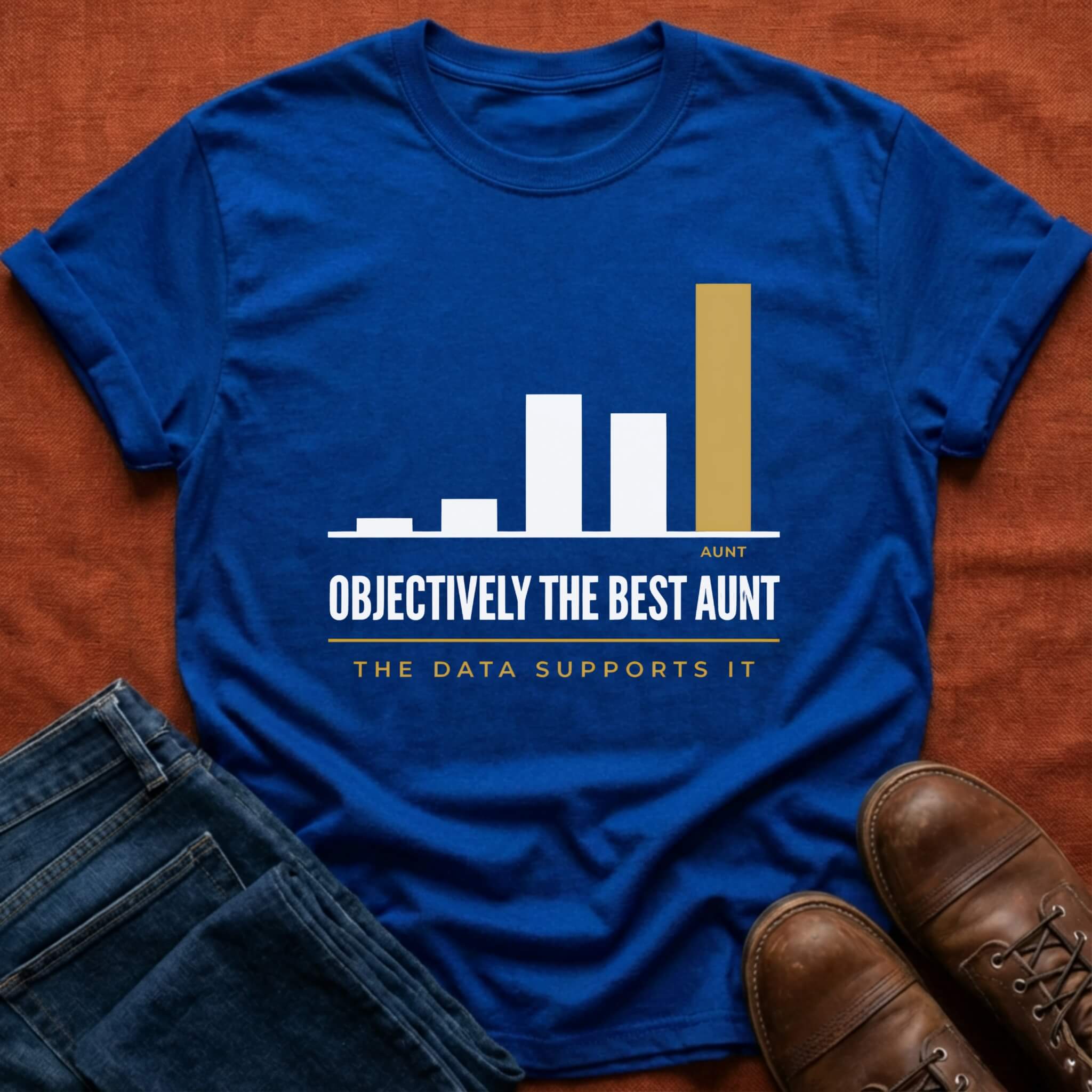 Best Aunt Data Supports It T-Shirt