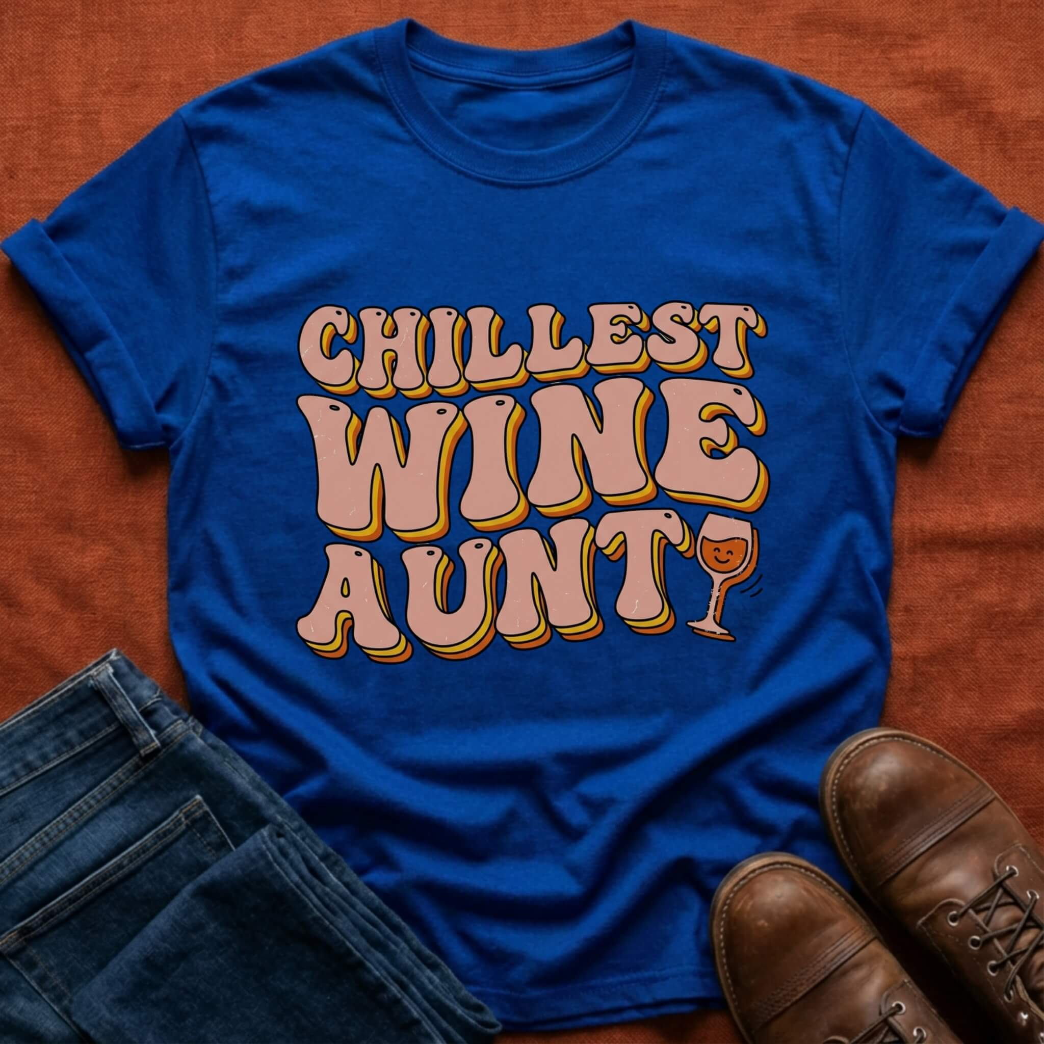Chillest Wine Aunt T-Shirt