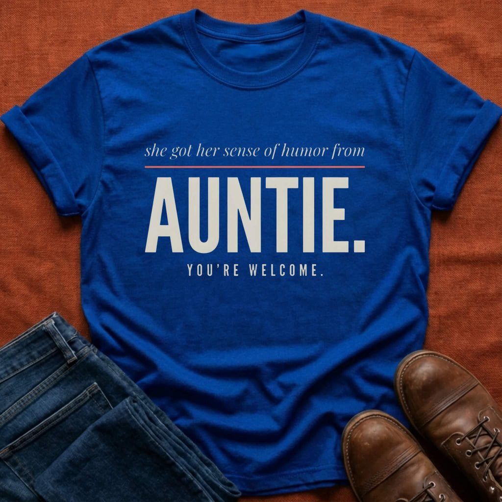 Auntie Sense of Humor T-Shirt