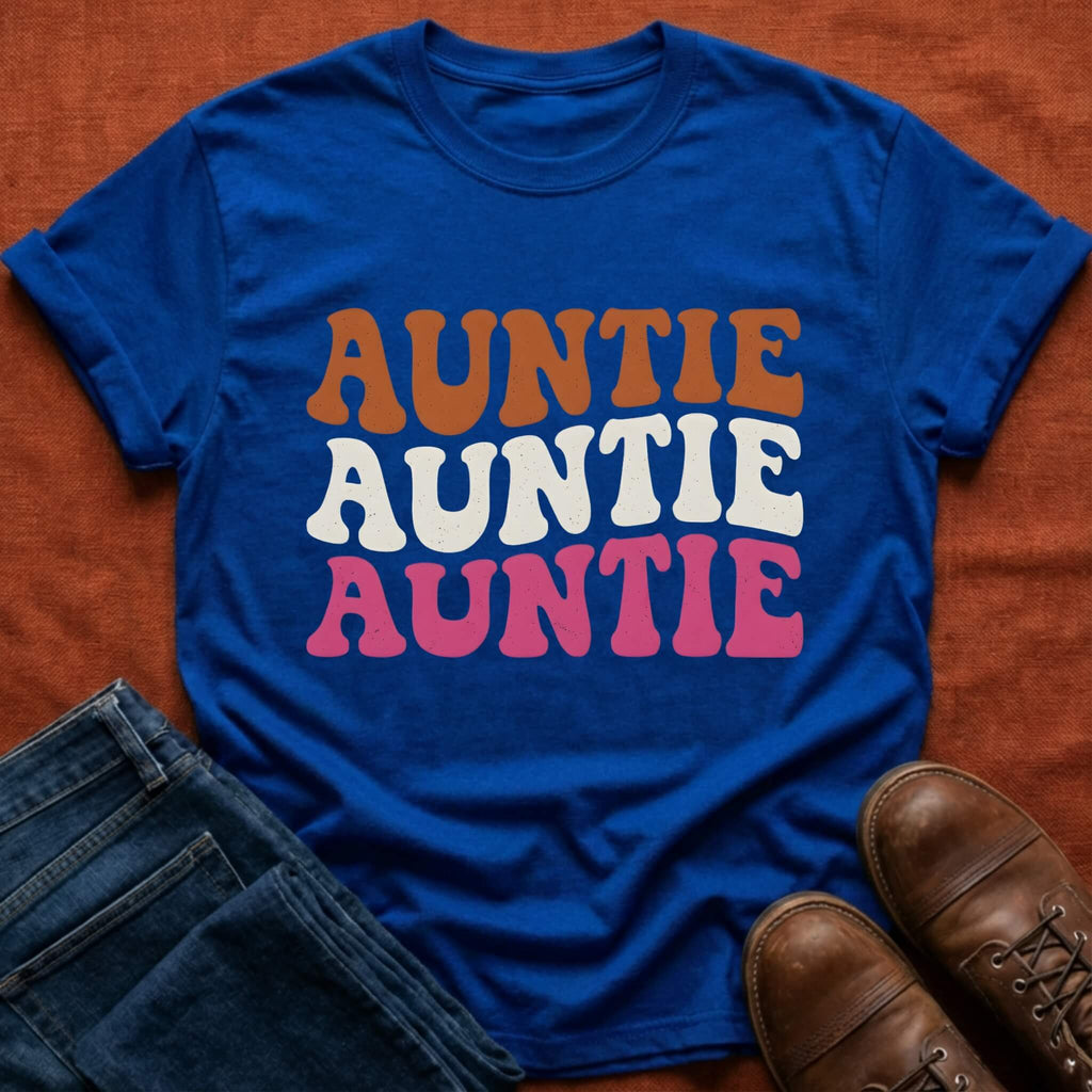 Retro Auntie Stack T-Shirt