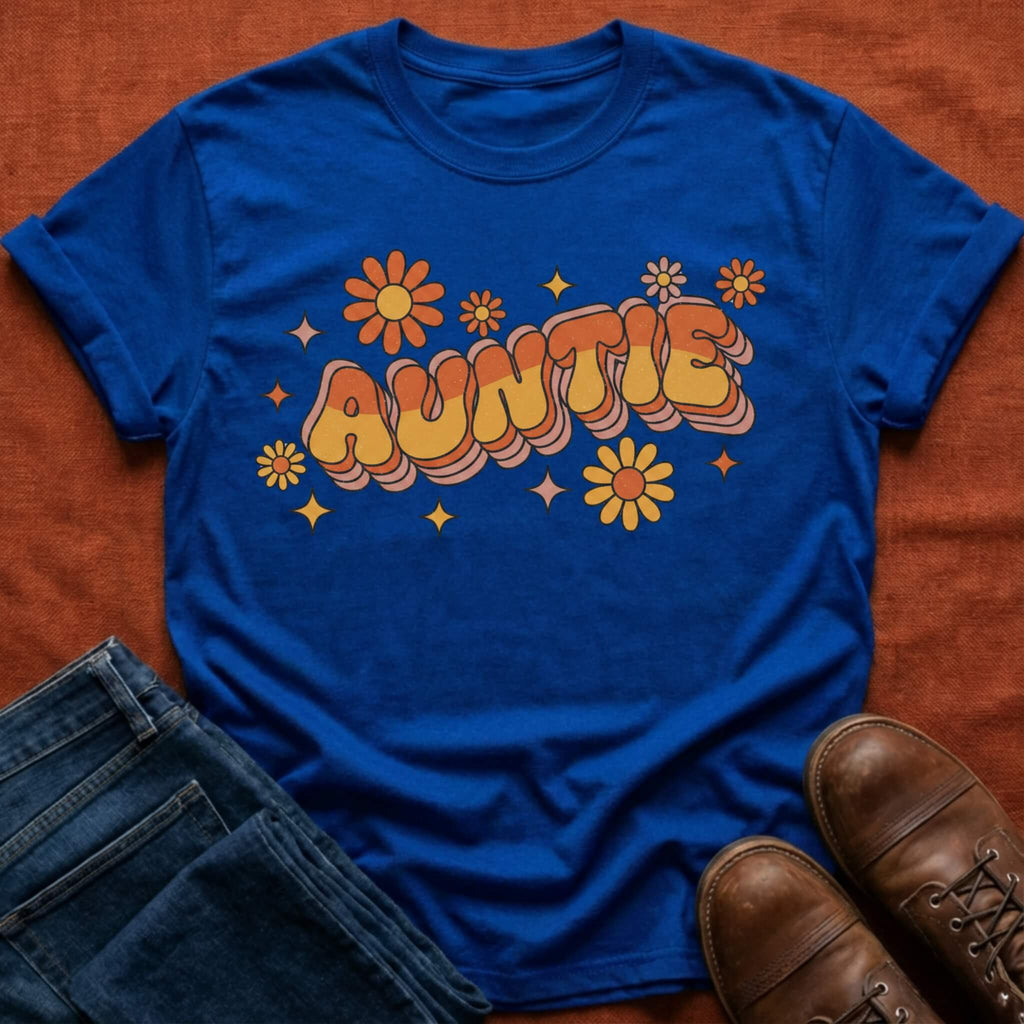 Retro Auntie 70s Style Shirt