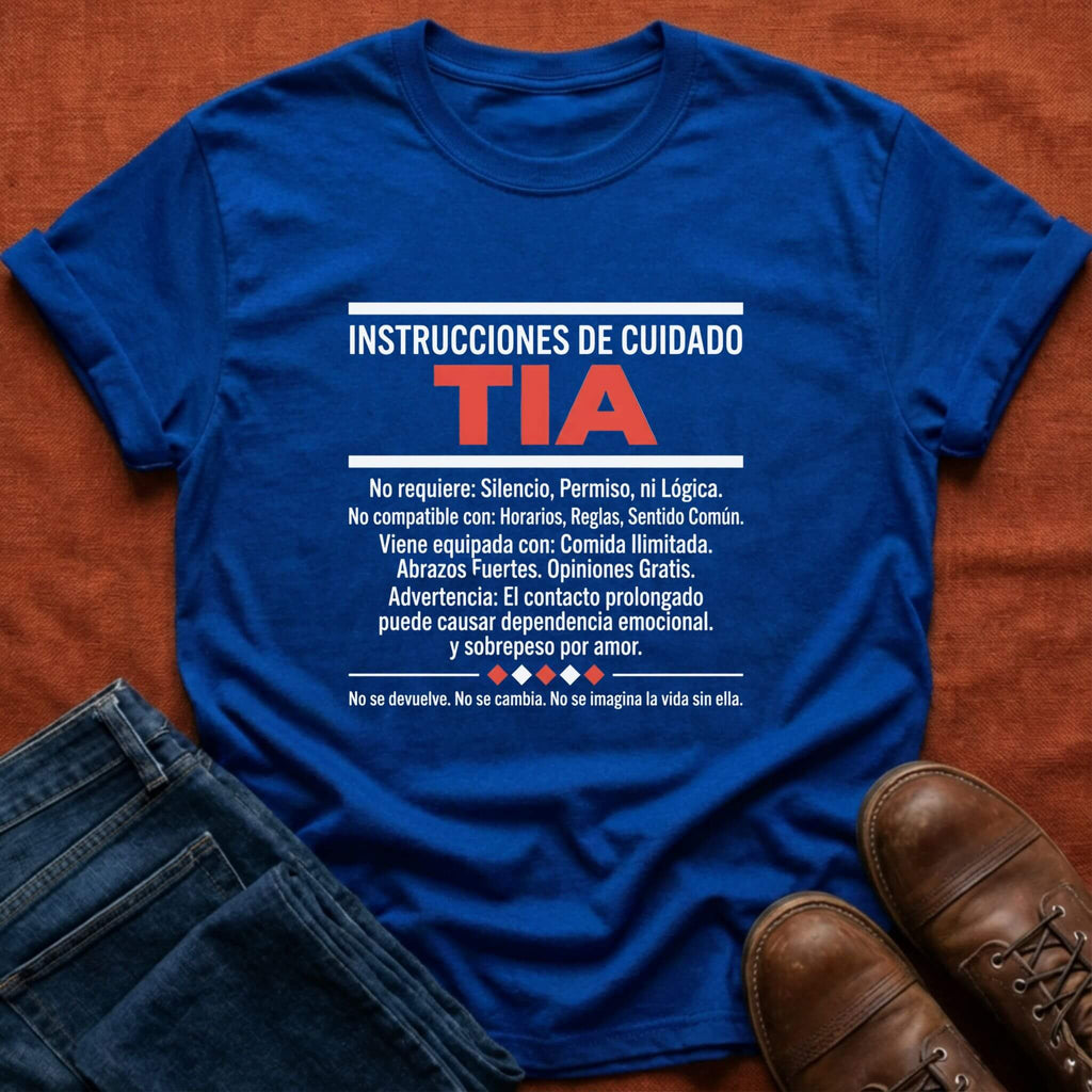Tia Care Instructions T-Shirt