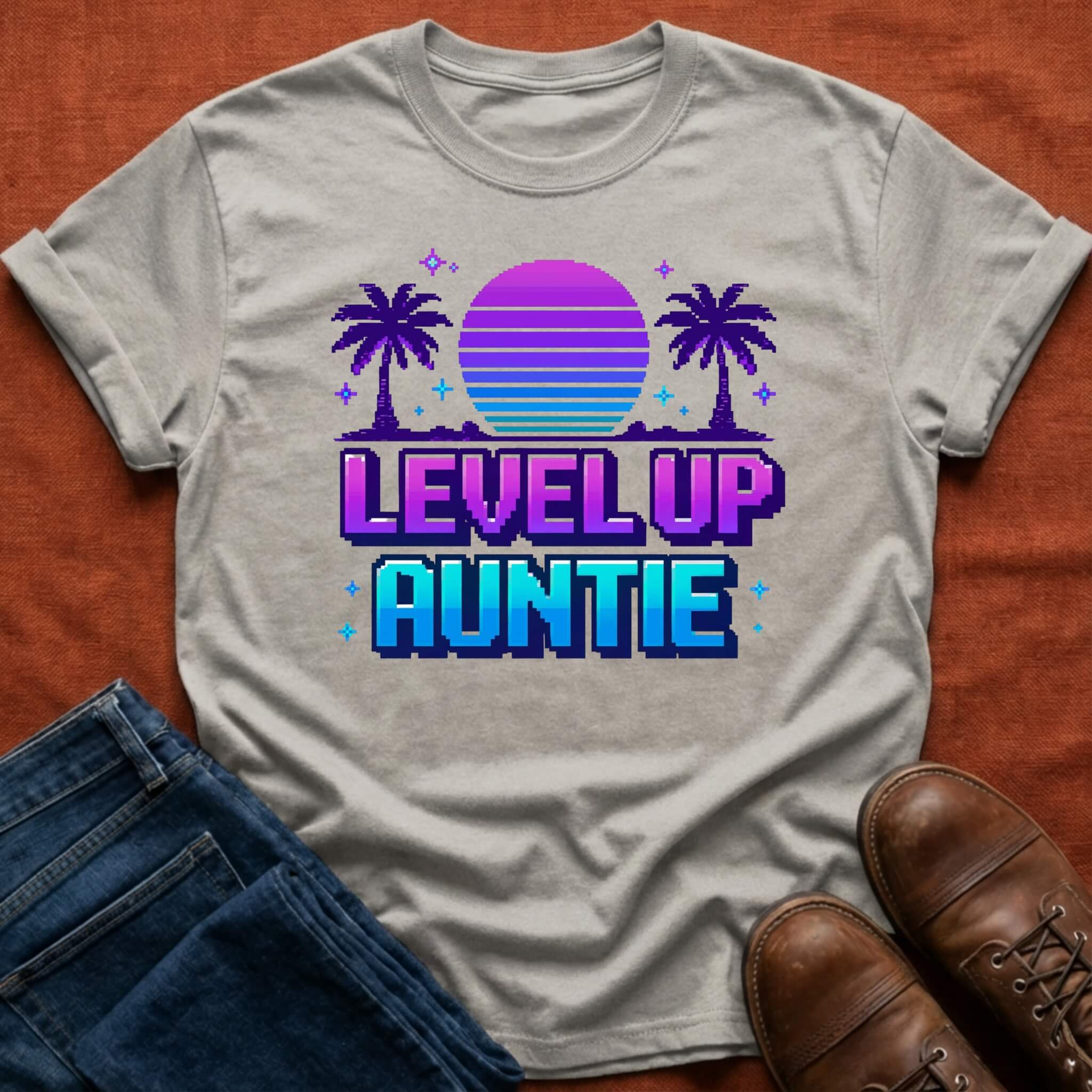 Level Up Auntie T-Shirt