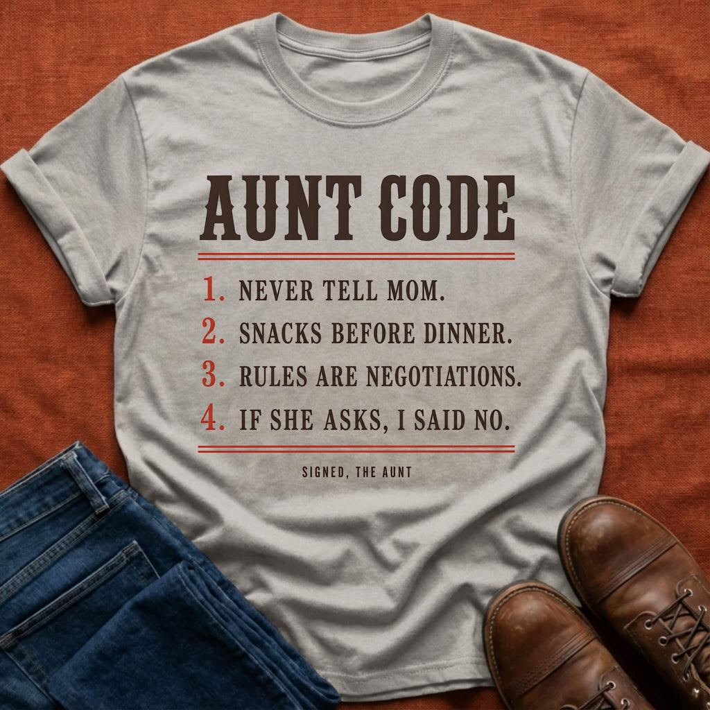 Aunt Code Rules T-Shirt