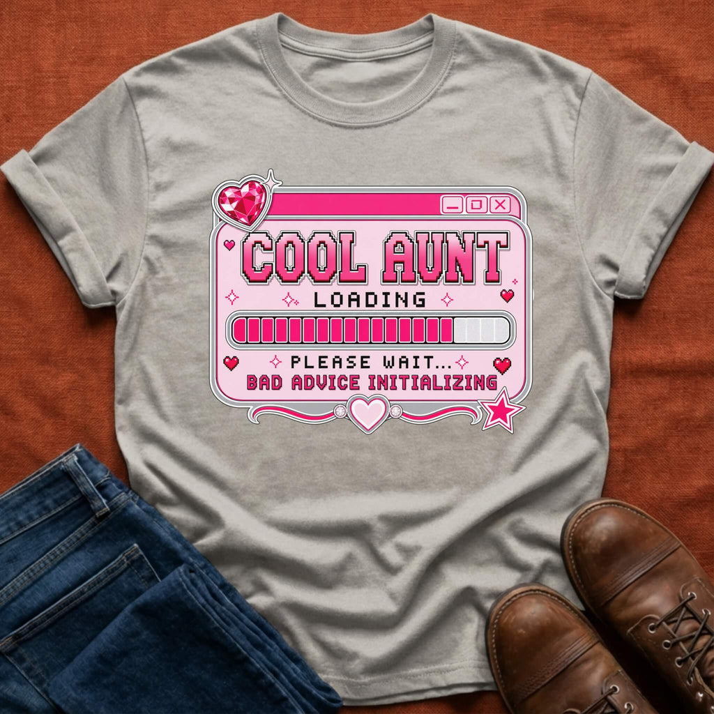 Cool Aunt Loading T-Shirt