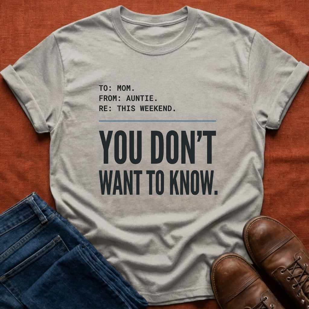 Auntie Memo to Mom T-Shirt