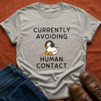 Avoiding Human Contact Duck T-Shirt