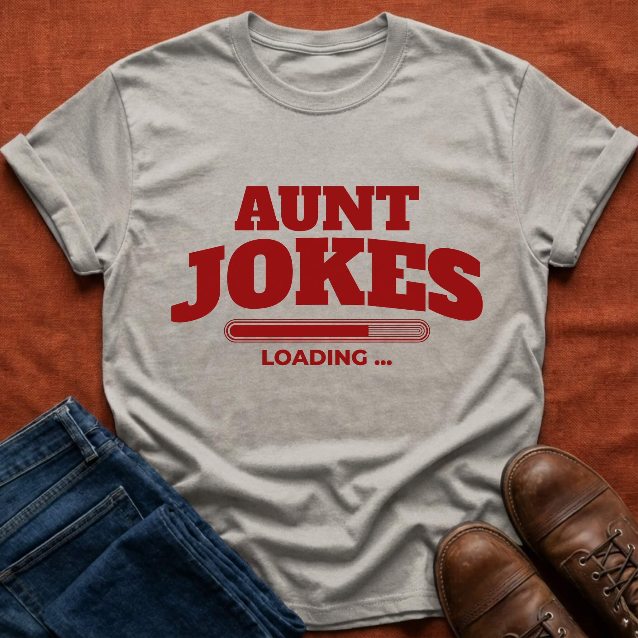 Aunt Jokes Loading T-Shirt