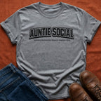 Auntie-Social Streetwear T-Shirt