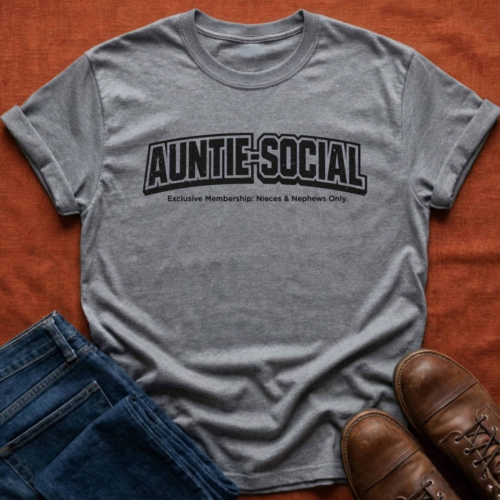 Auntie-Social Streetwear T-Shirt