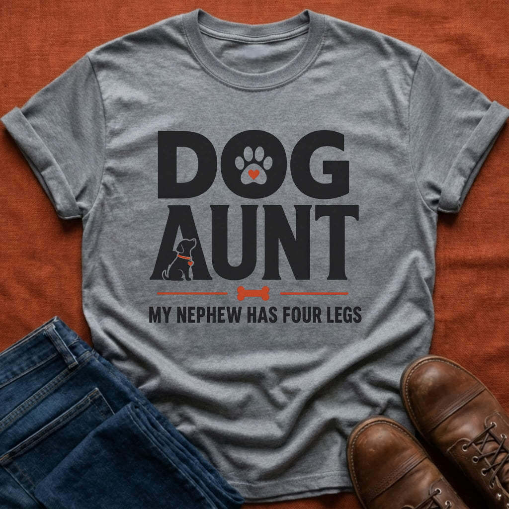 Dog Aunt Nephew T-Shirt
