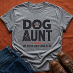 Dog Aunt Niece T-Shirt