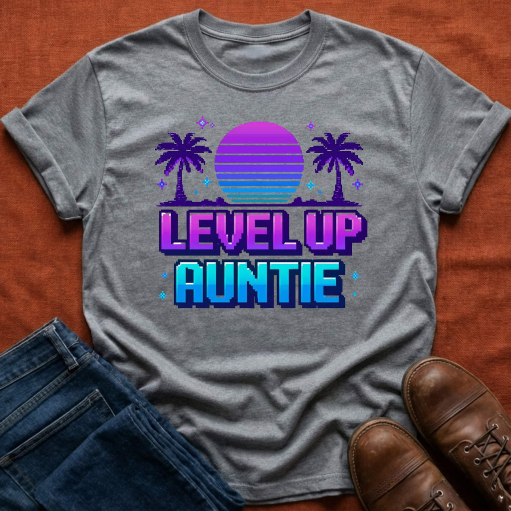 Level Up Auntie T-Shirt