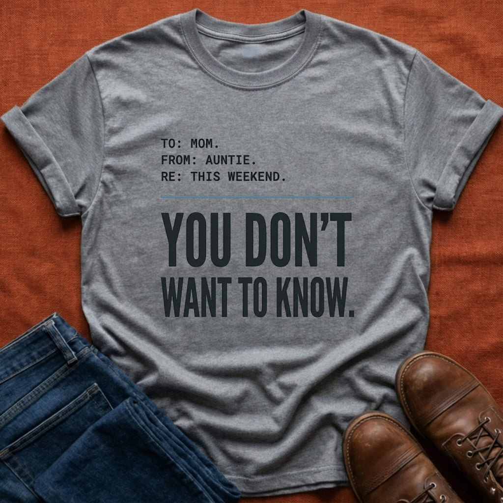 Auntie Memo to Mom T-Shirt