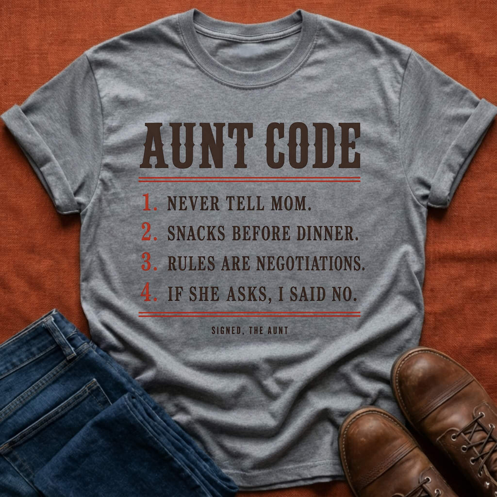 Aunt Code Rules T-Shirt