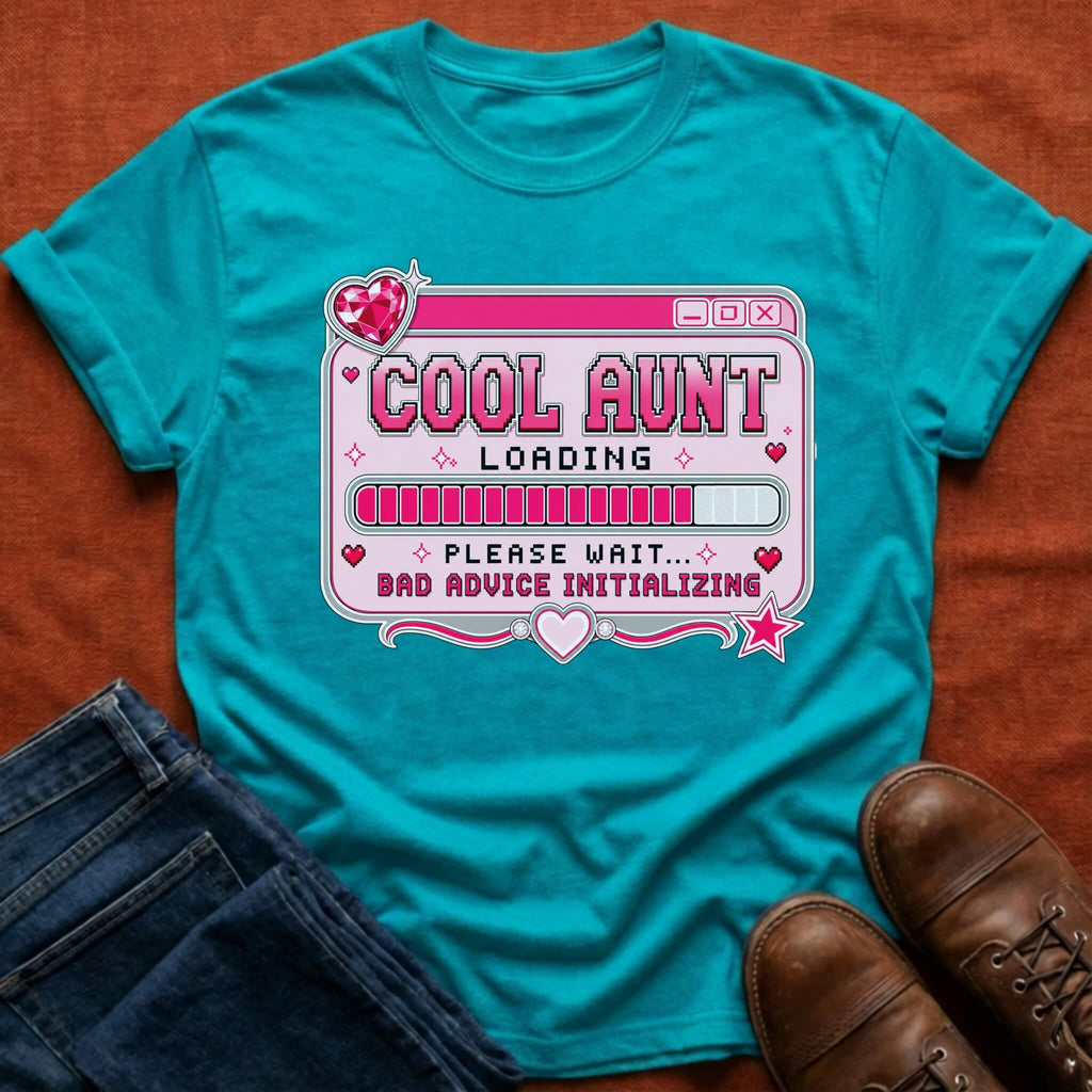 Cool Aunt Loading T-Shirt