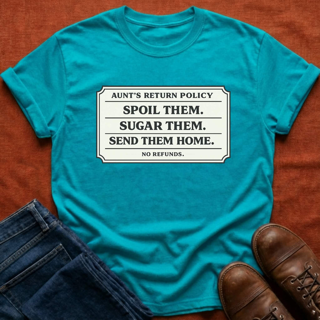 Aunt's Return Policy T-Shirt
