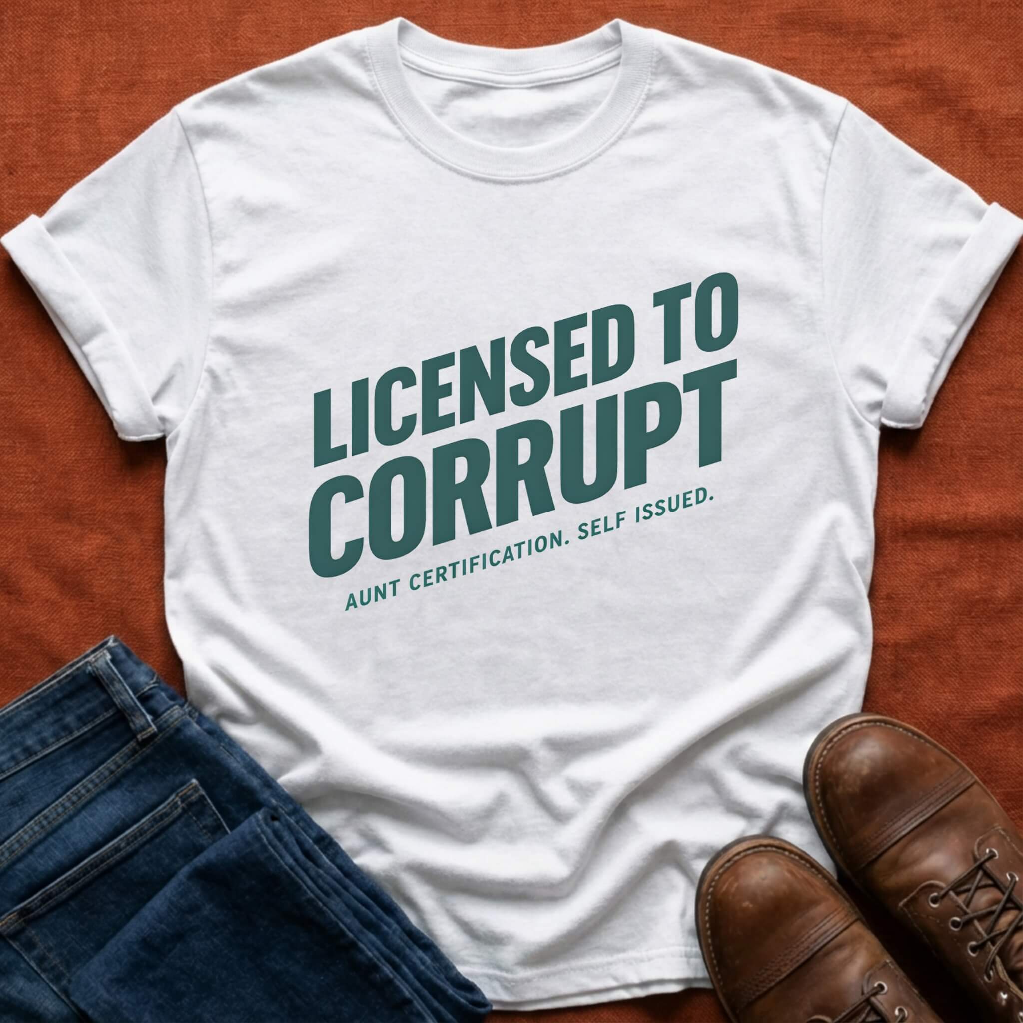Licensed to Corrupt T-Shirt