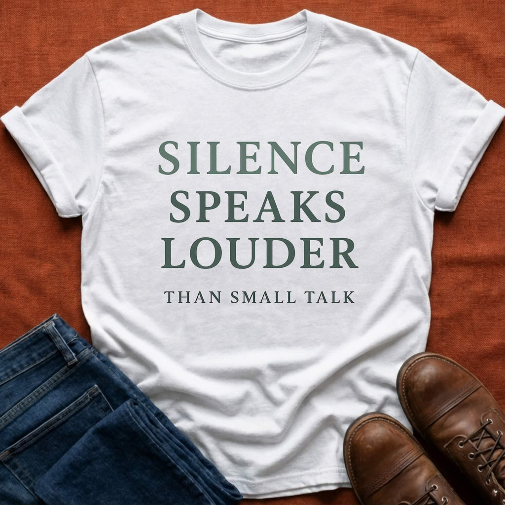 Silence Speaks Louder T-Shirt