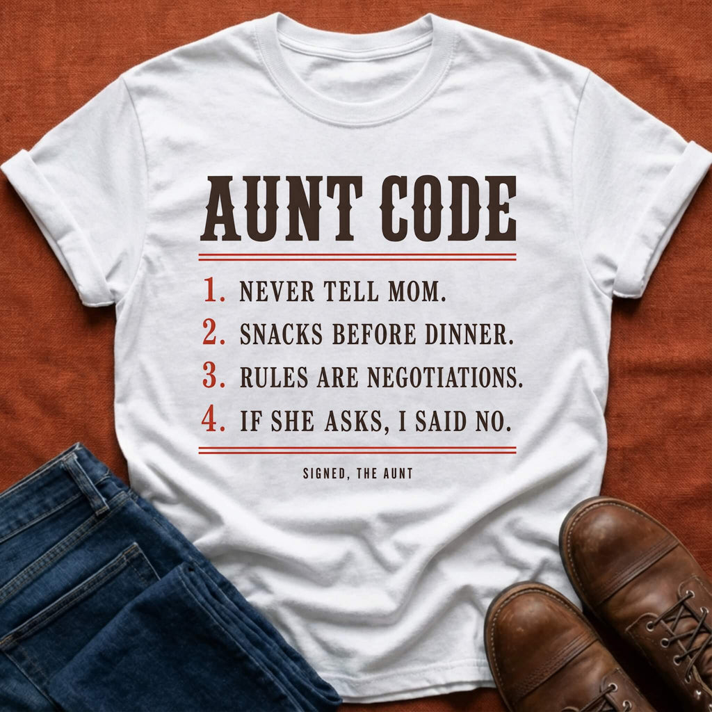 Aunt Code Rules T-Shirt