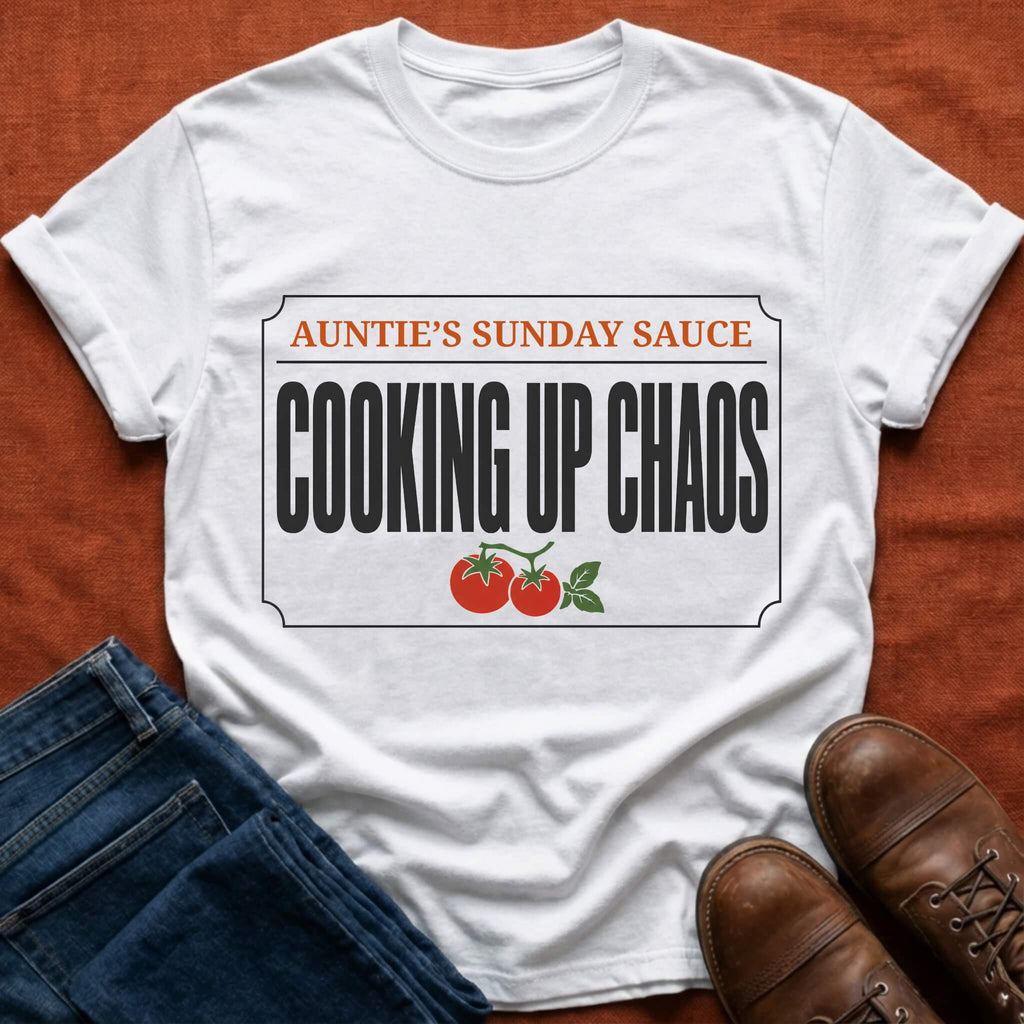 Auntie's Sunday Sauce T-Shirt