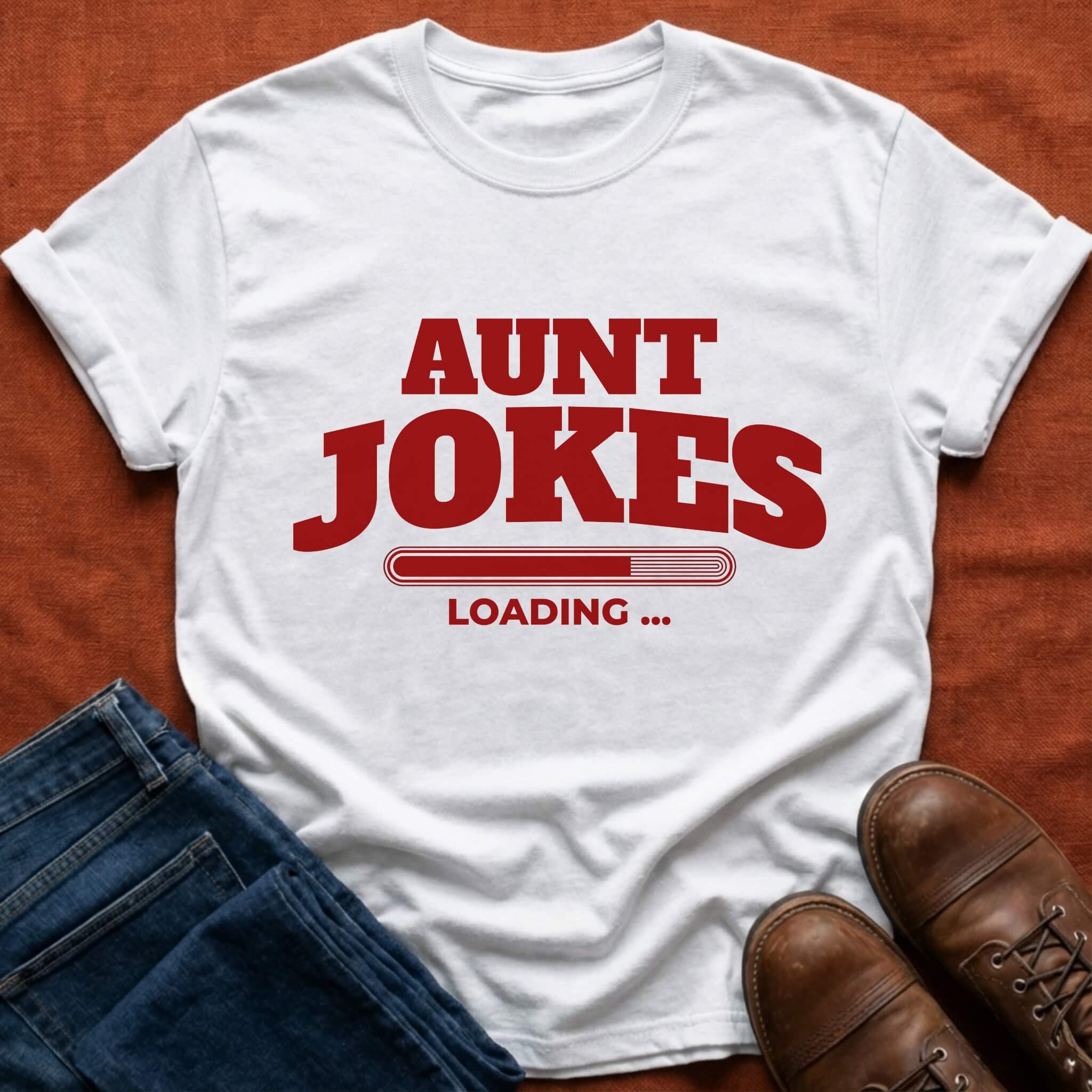 Aunt Jokes Loading T-Shirt