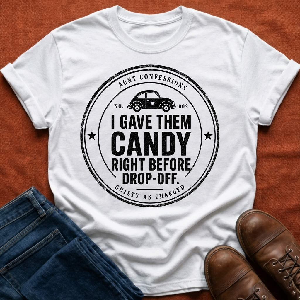 Gave Them Candy Confession T-Shirt